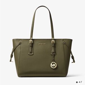 Michael Kors Sage Green Tote Bag